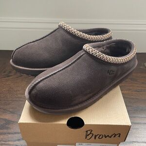 UGG Chocolate Brown Slip-On Shoes